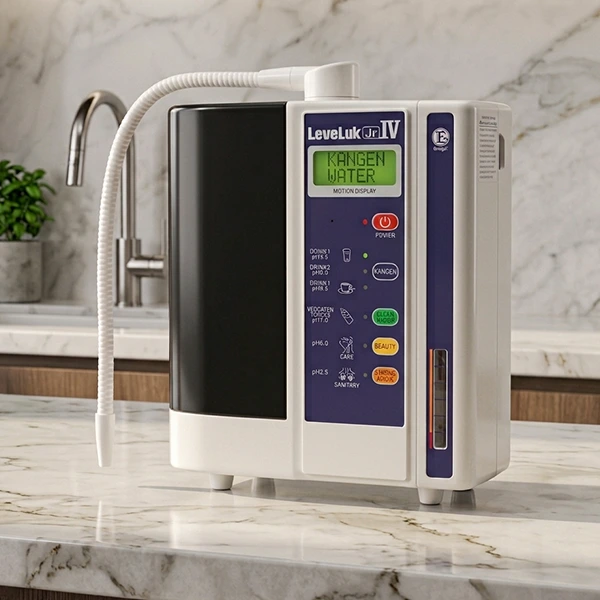 Kangen Leveluk JRIV compact water ionizer machine with 4 electrode plates